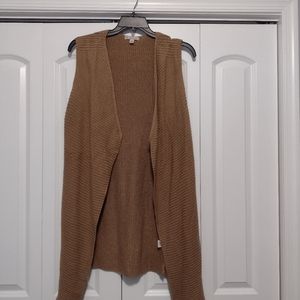 Dress Barn Sleeveless Sweater Caramel Color